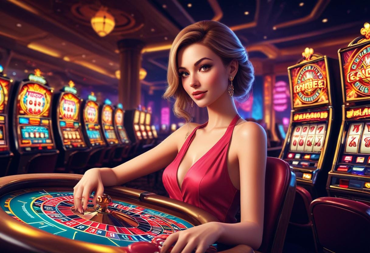 Upptäck spänningen med casinospelen online! illustration