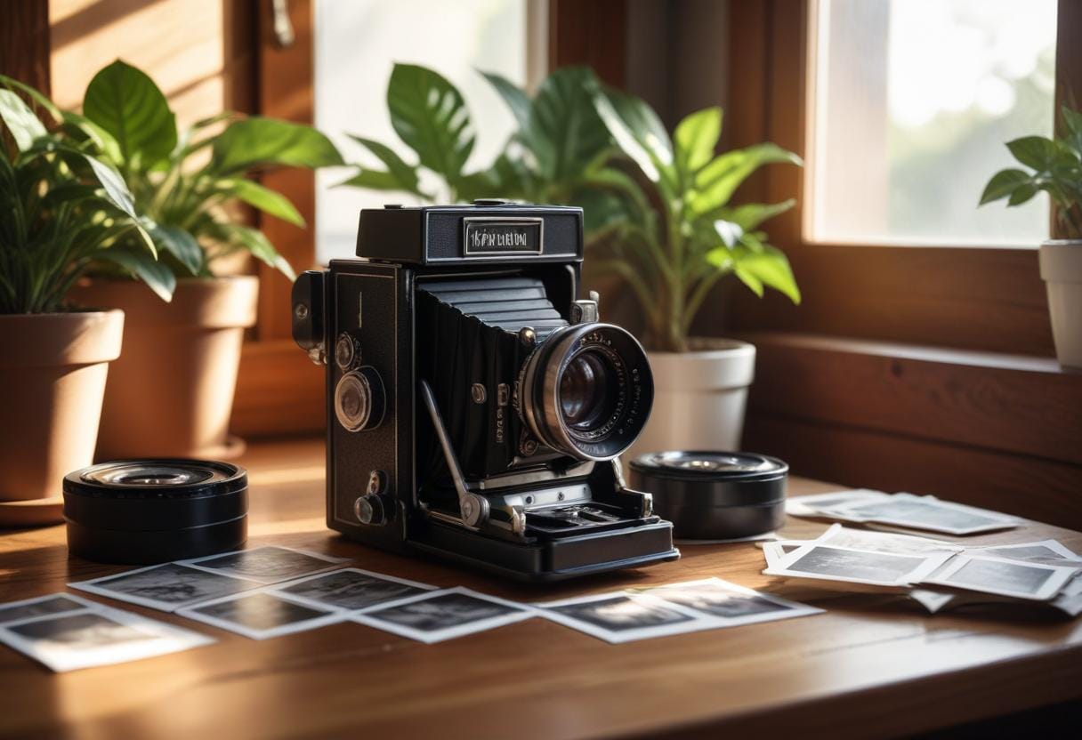Upplev magin med film kamera 35mm! illustration